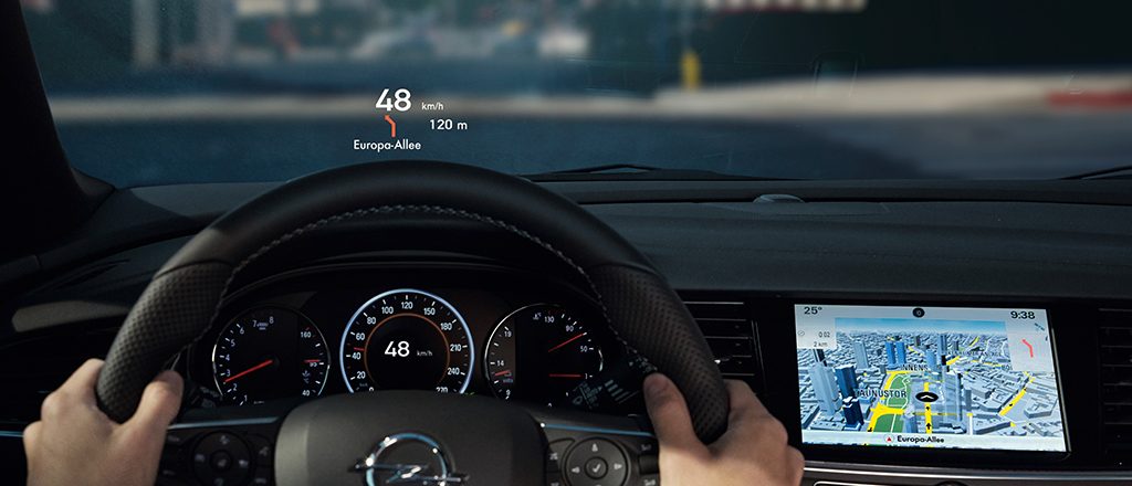 Integrated Head Up Display Infotainment Integration With Car Hud